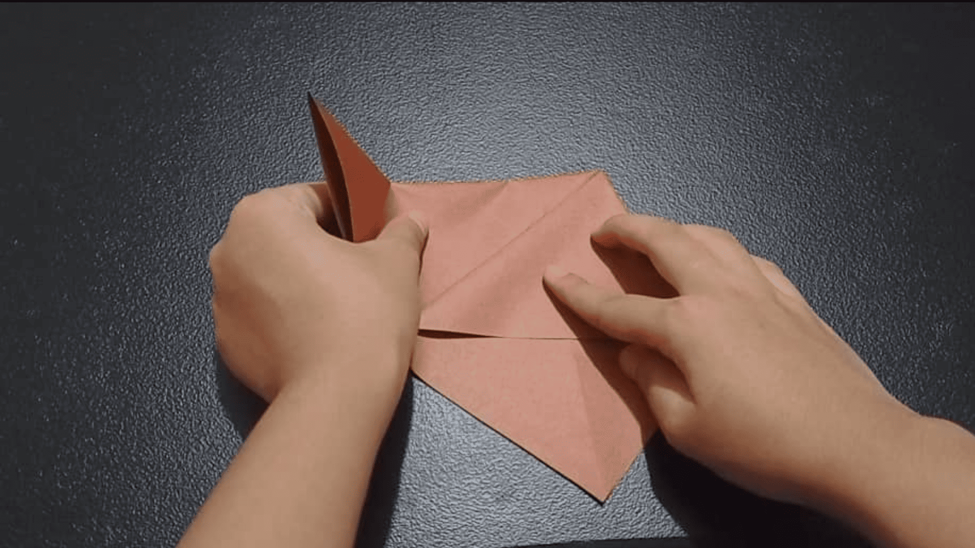 origami bear face instructions step 4.1