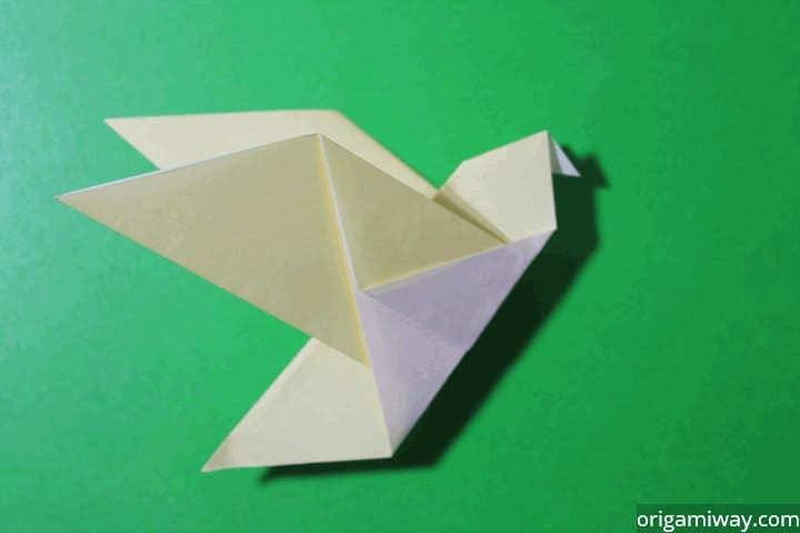 DIY Bird Paper Craft Step by Step Tutorial