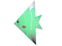 How To Make A Paper Fish Easy Origami Fish Instructions
