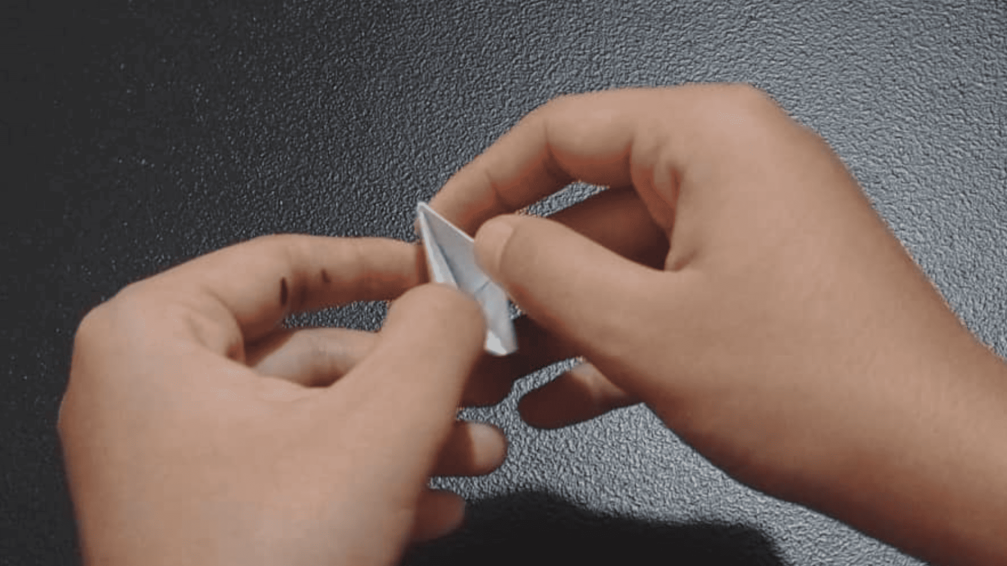 easy gum wrapper origami instructions step 7