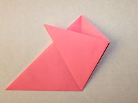 Easy Origami Tulip Step 5