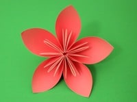 How To Make Paper Flowers Easy Origami Flowers Instructions