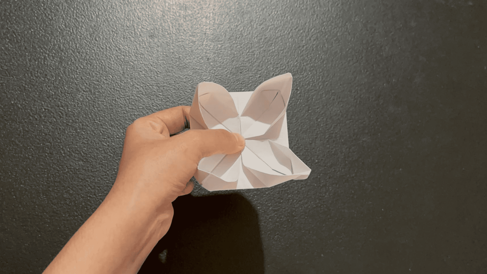 Origami Lotus Blossom Instructions Step 8.2