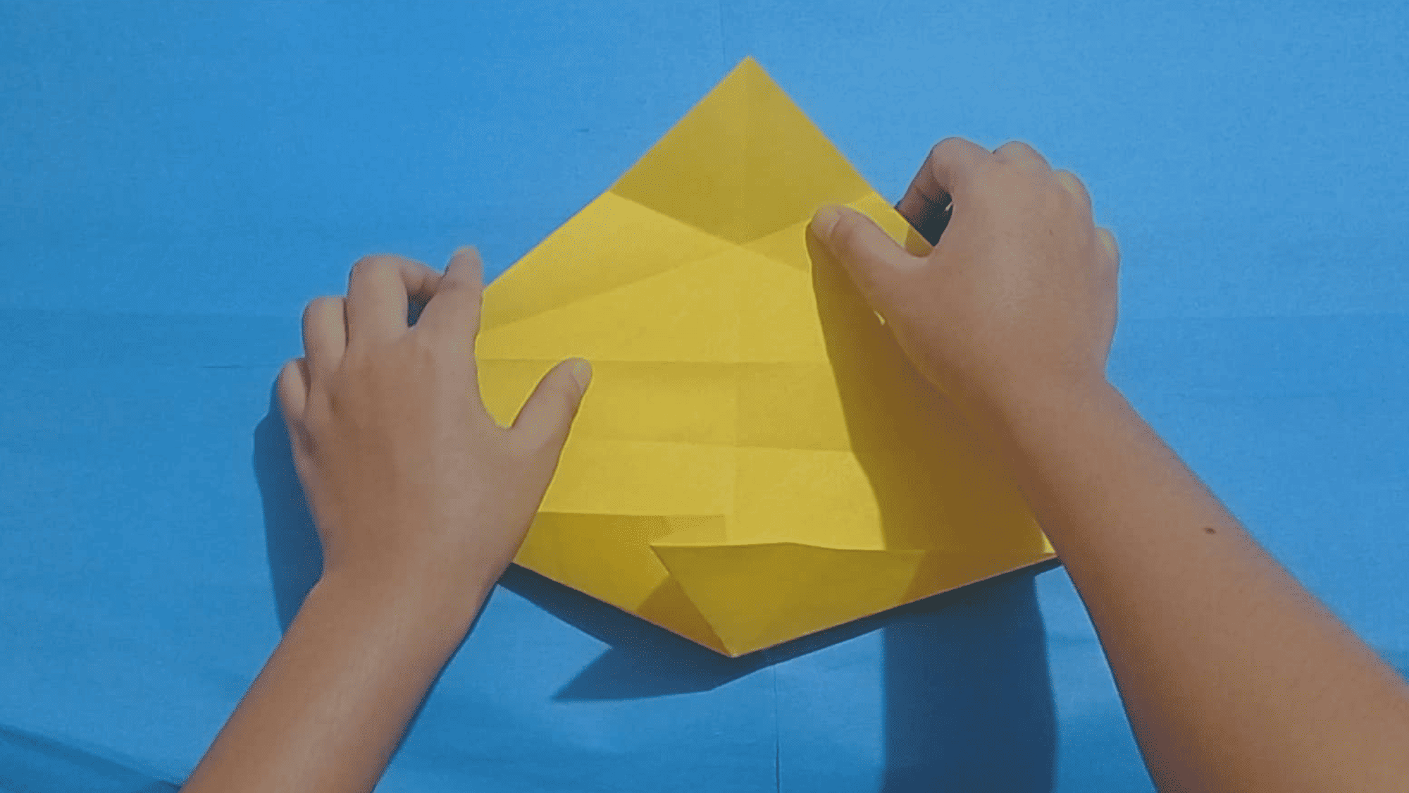 origami shark instructions step 10.3