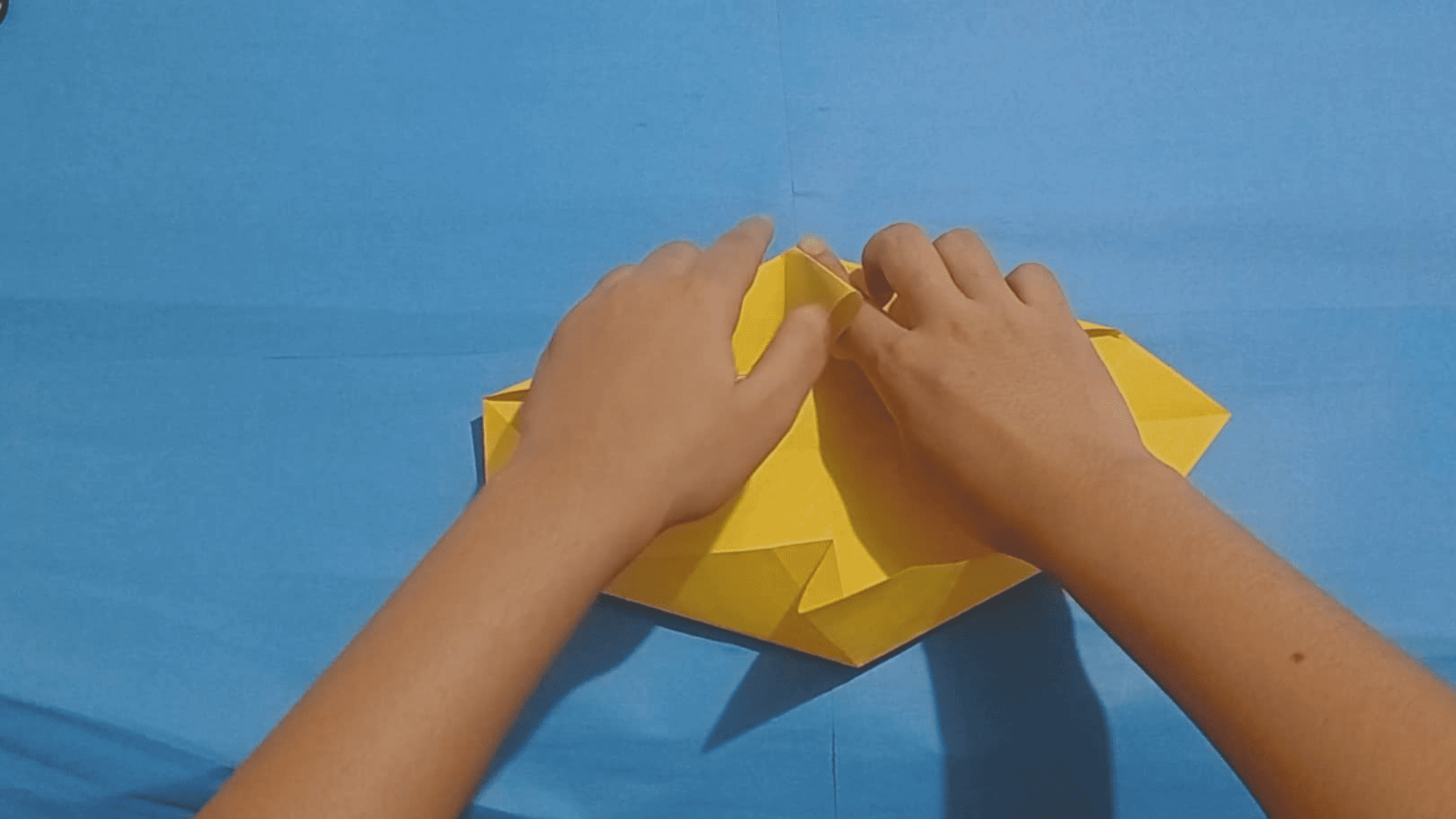 origami shark instructions step 10.5