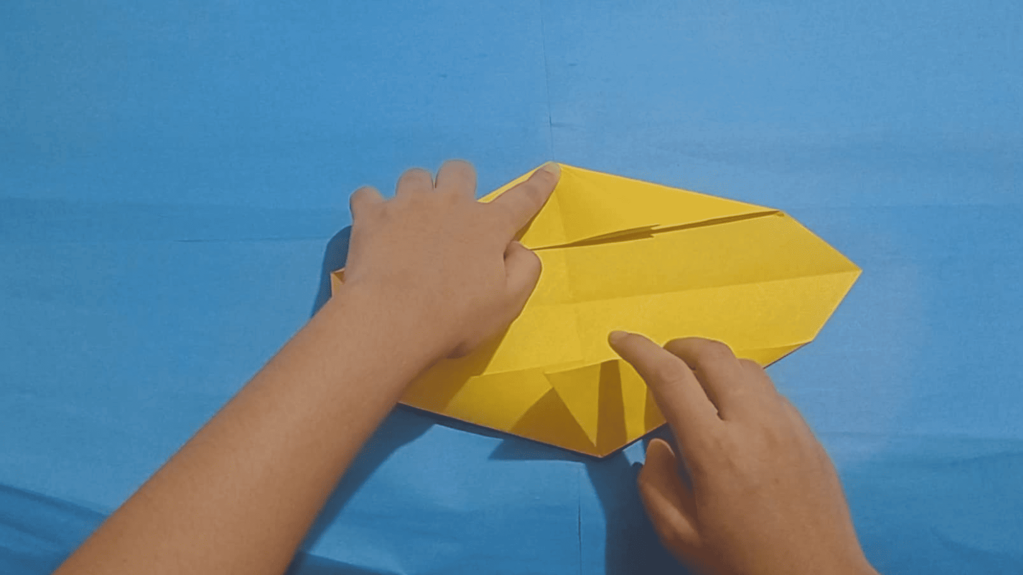 origami shark instructions step 10.6