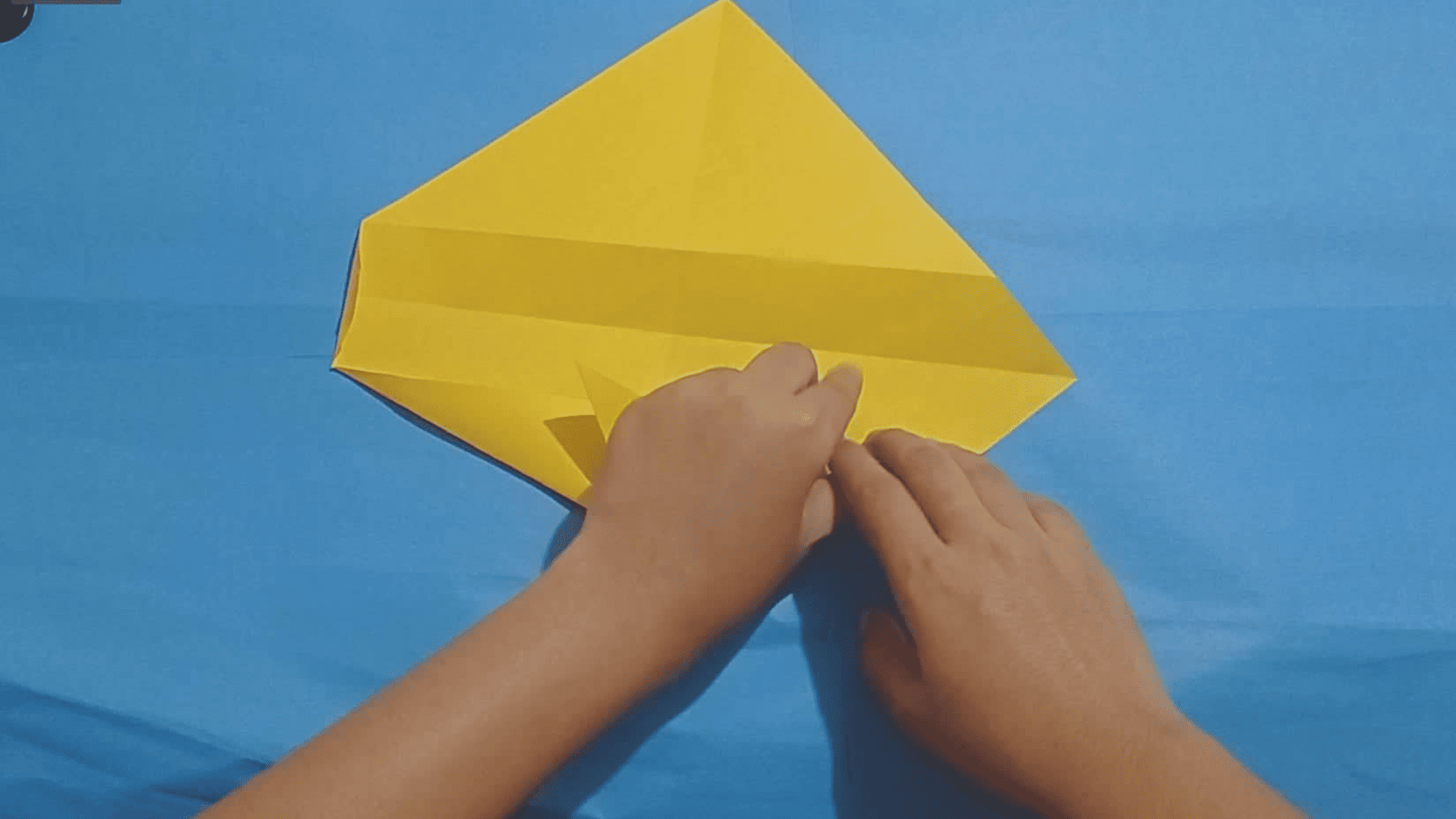 origami shark instructions step 10