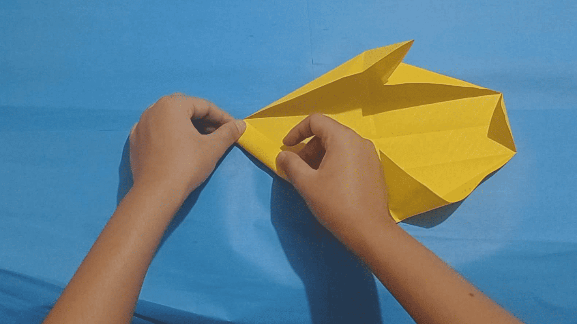 origami shark instructions step 11