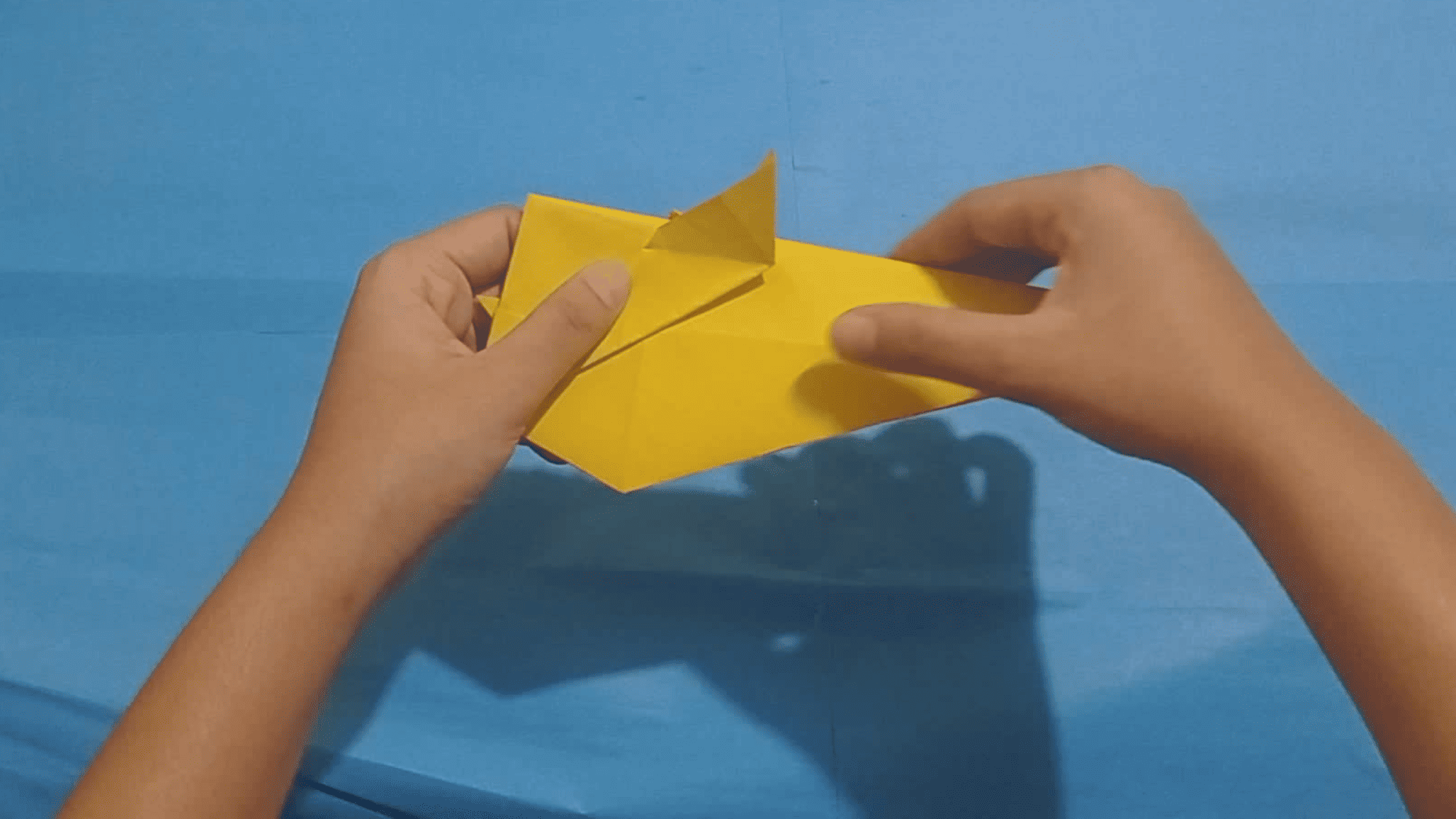 origami shark instructions step 13