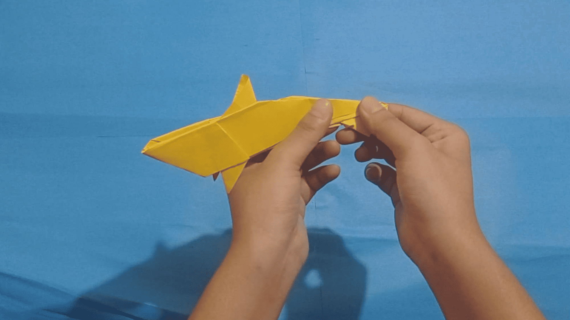 origami shark instructions step 19.2