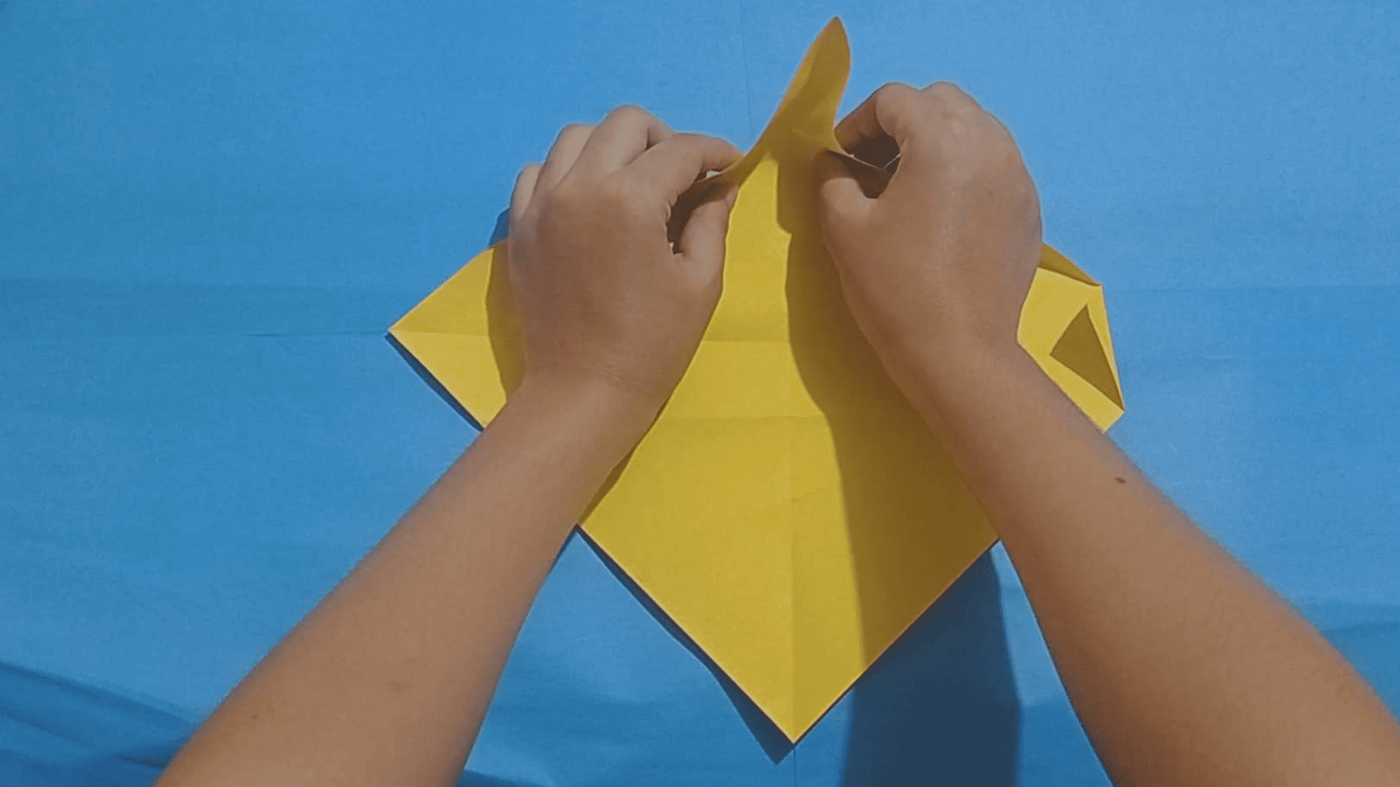 origami shark instructions step 9