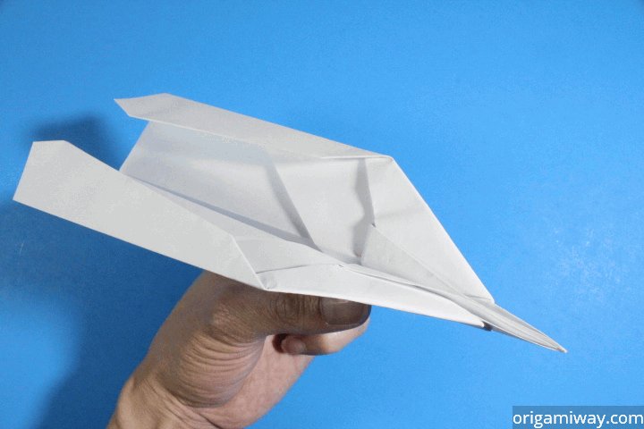 Infinity Arrow Paper Airplane