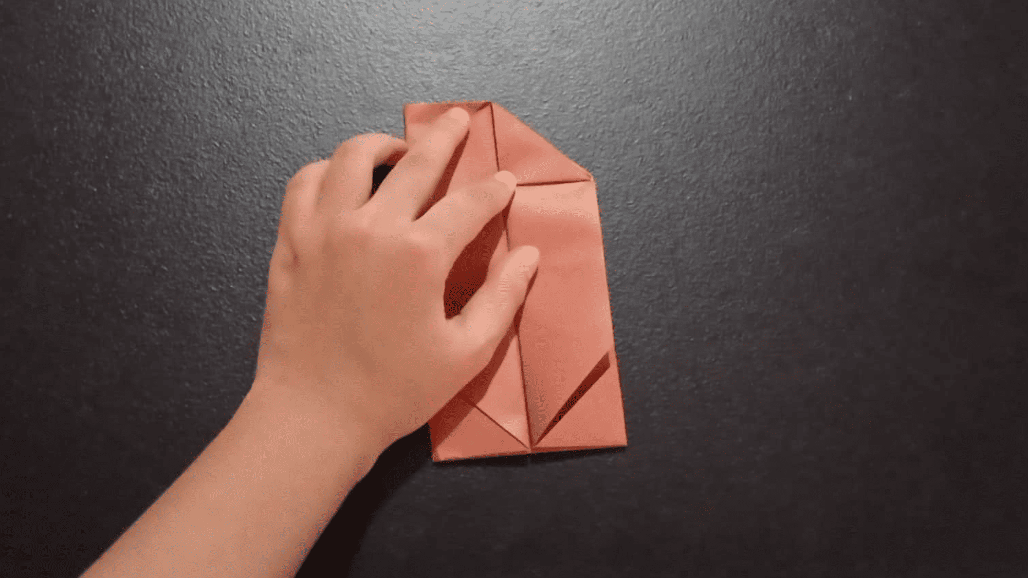 origami sampan instructions step 8