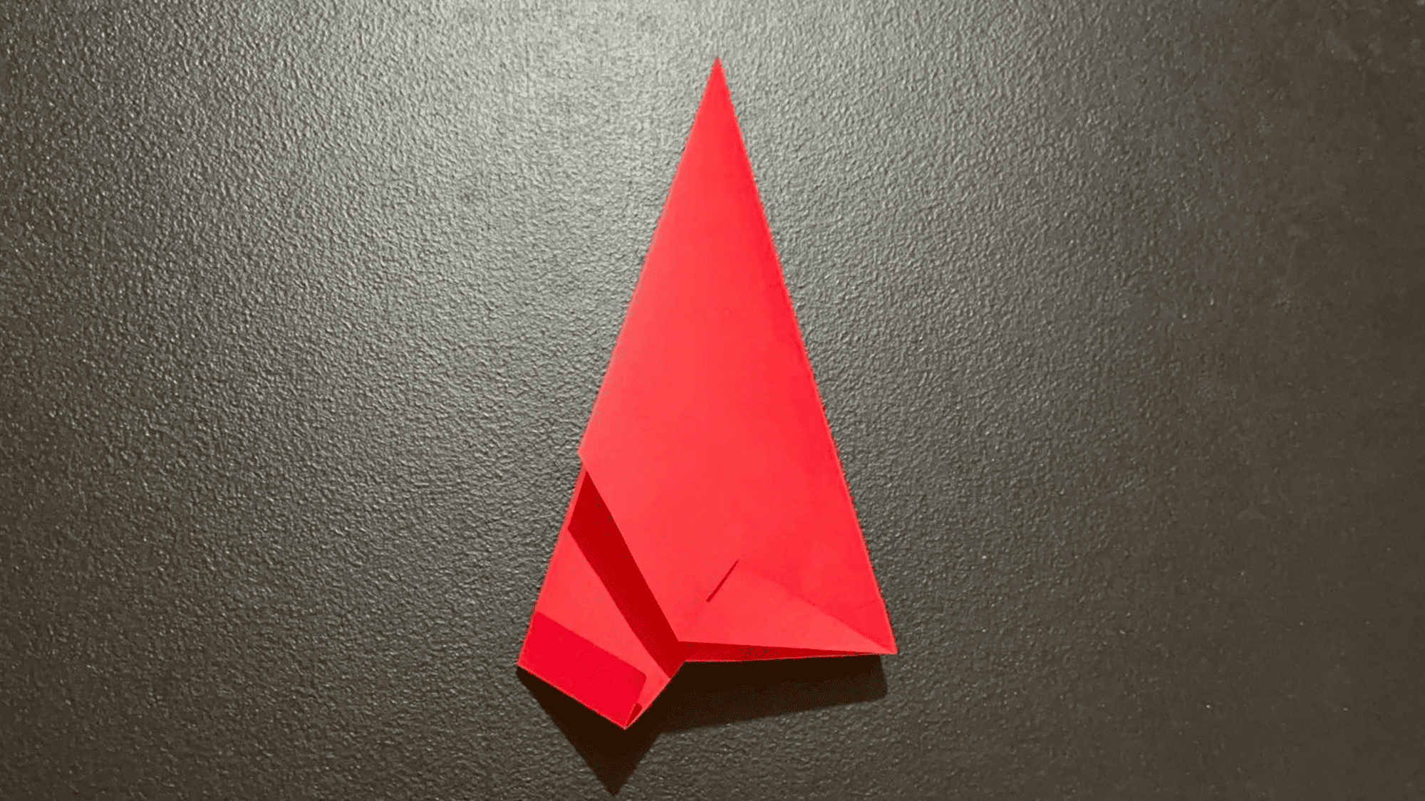 Origami Santa Hat Instructions Step 6