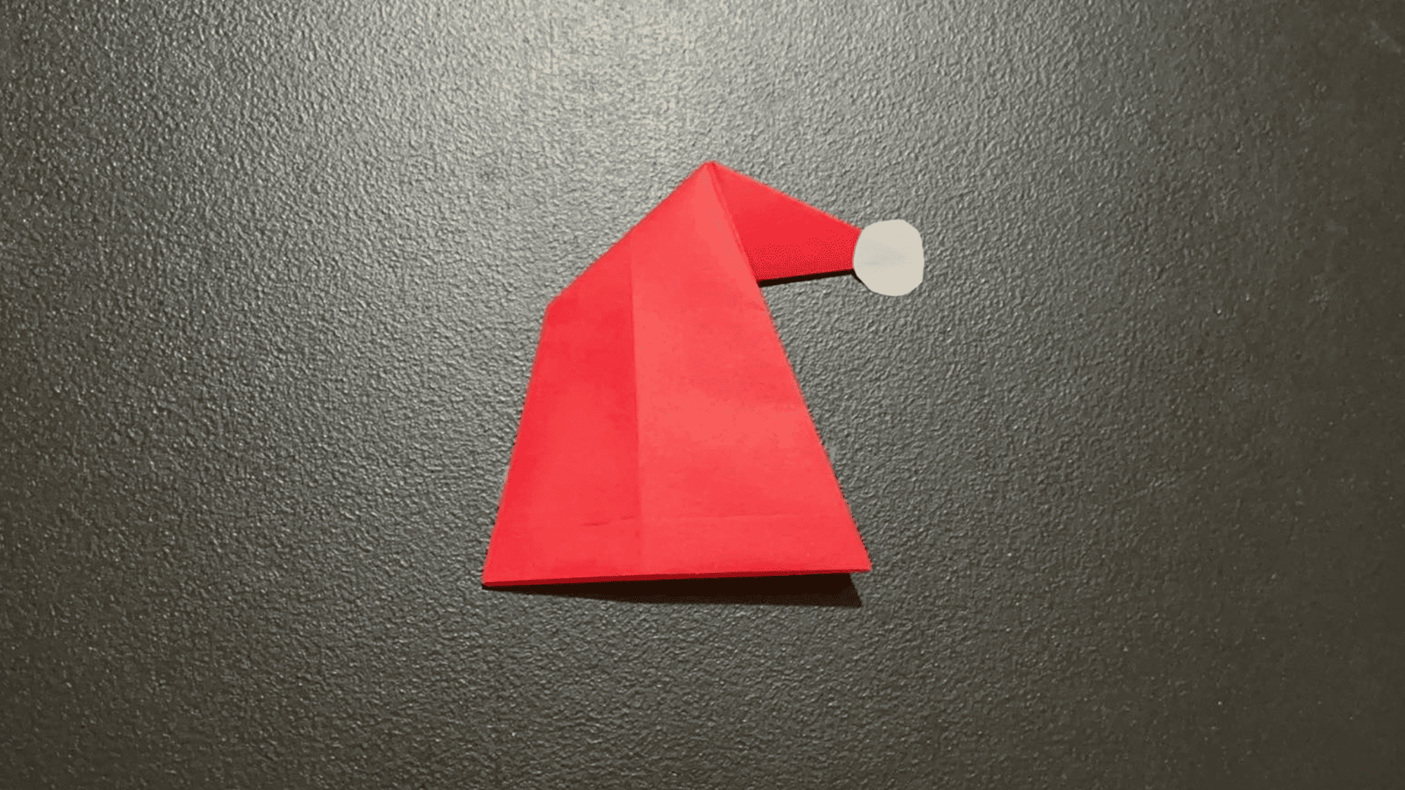 Origami Santa Hat