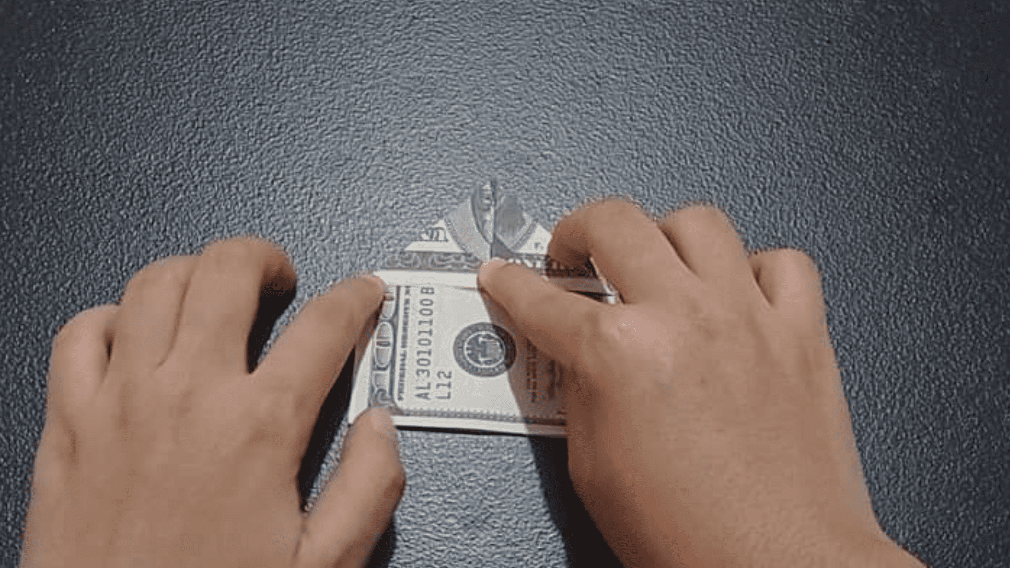 origami simple dollar bill instructions step 4.1