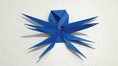 Origami Spider Instructions Step 21.1