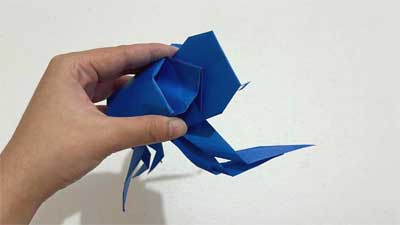 Origami Spider Instructions Step 23.1