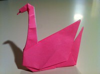 How To Make A Paper Swan Origami Swan Instructions Diagrams