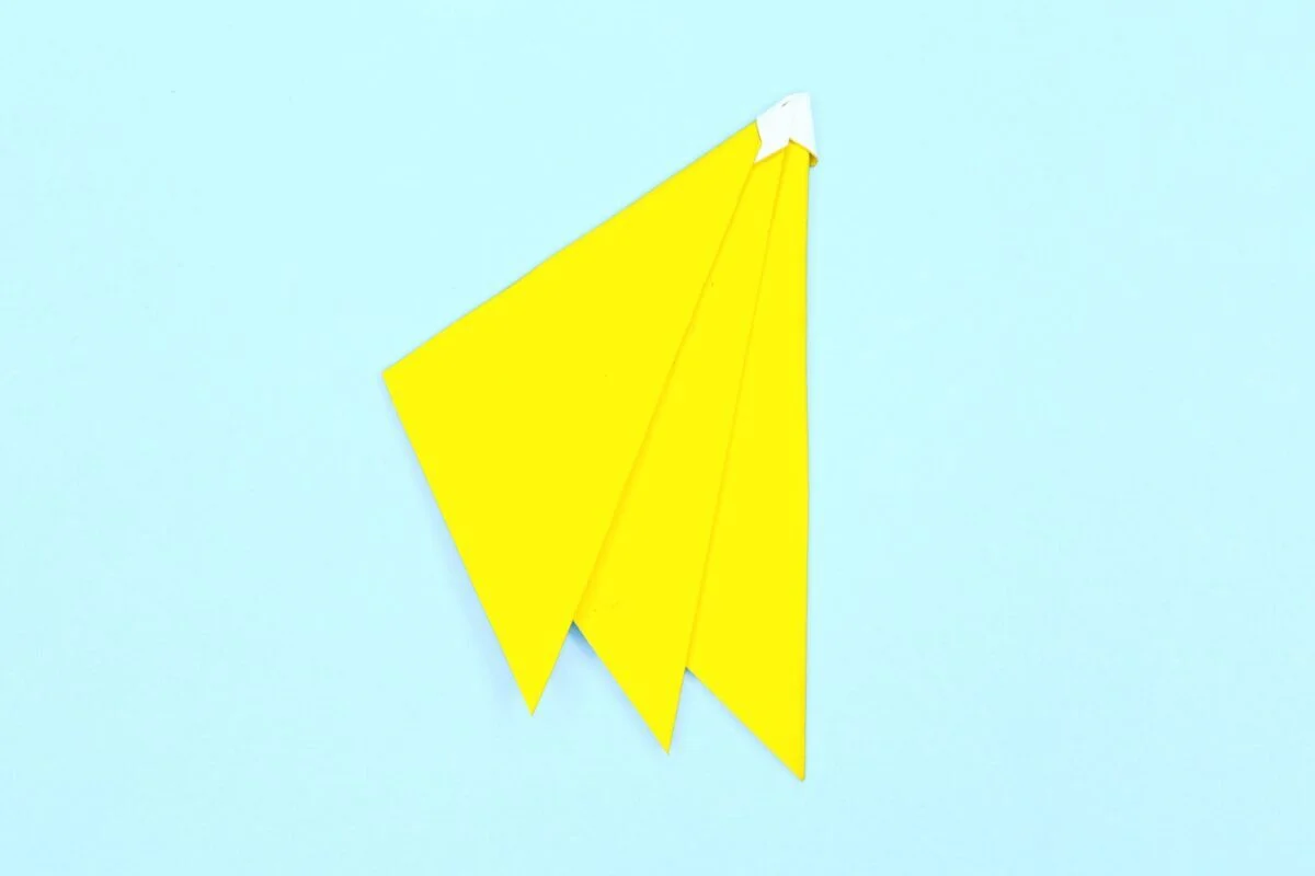 Banana origami step 8