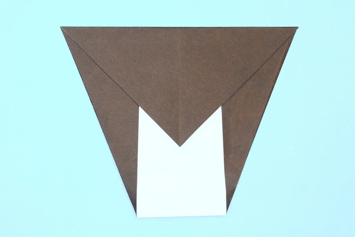 Horse origami step 13