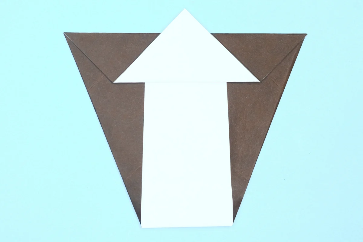 Horse origami step 14