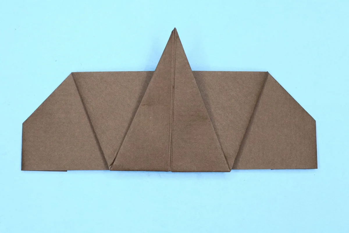 Elephant origami step 12