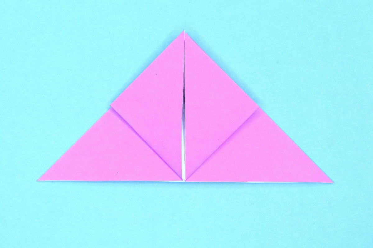 Tulip origami step 14