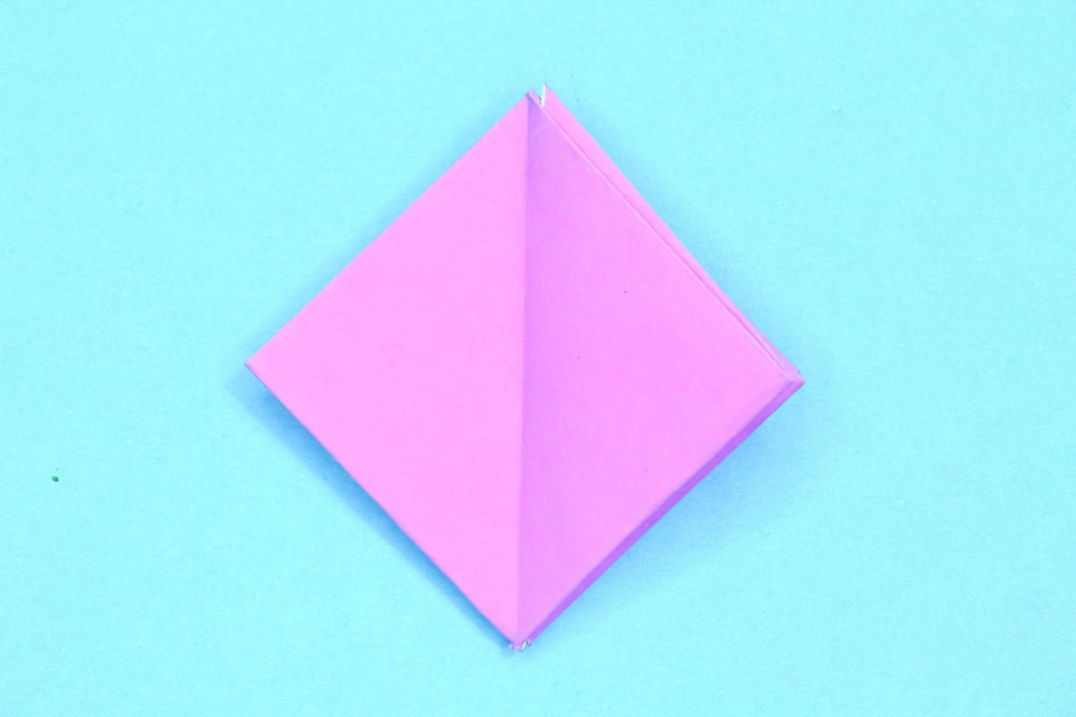 Tulip origami step 17