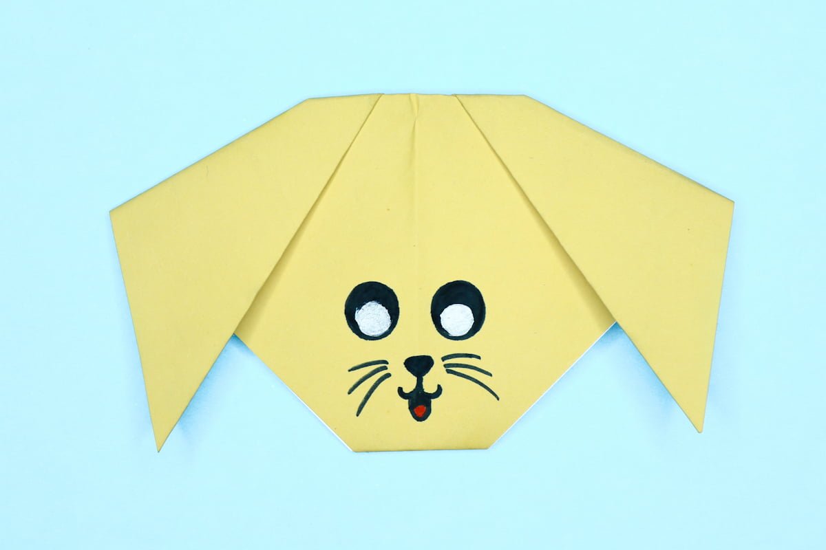 Easy Origami Dog Instructions for Kids