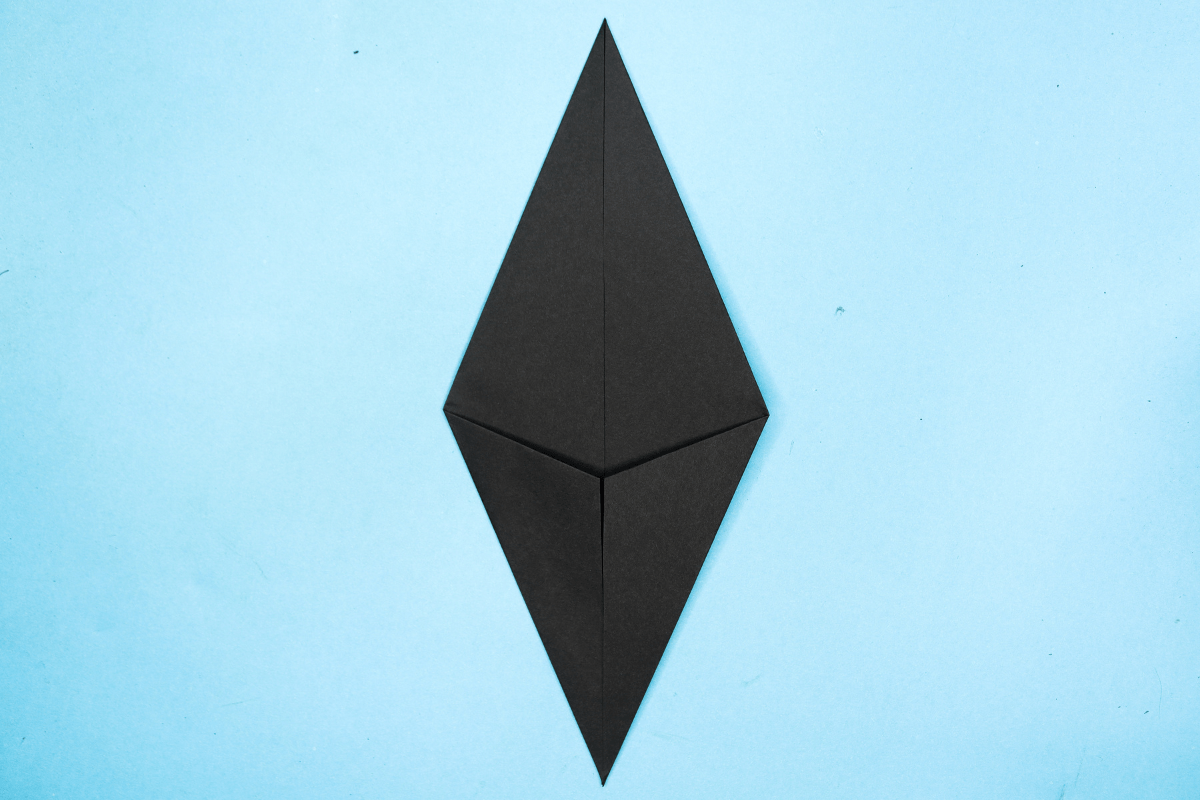 Origami cat step 07