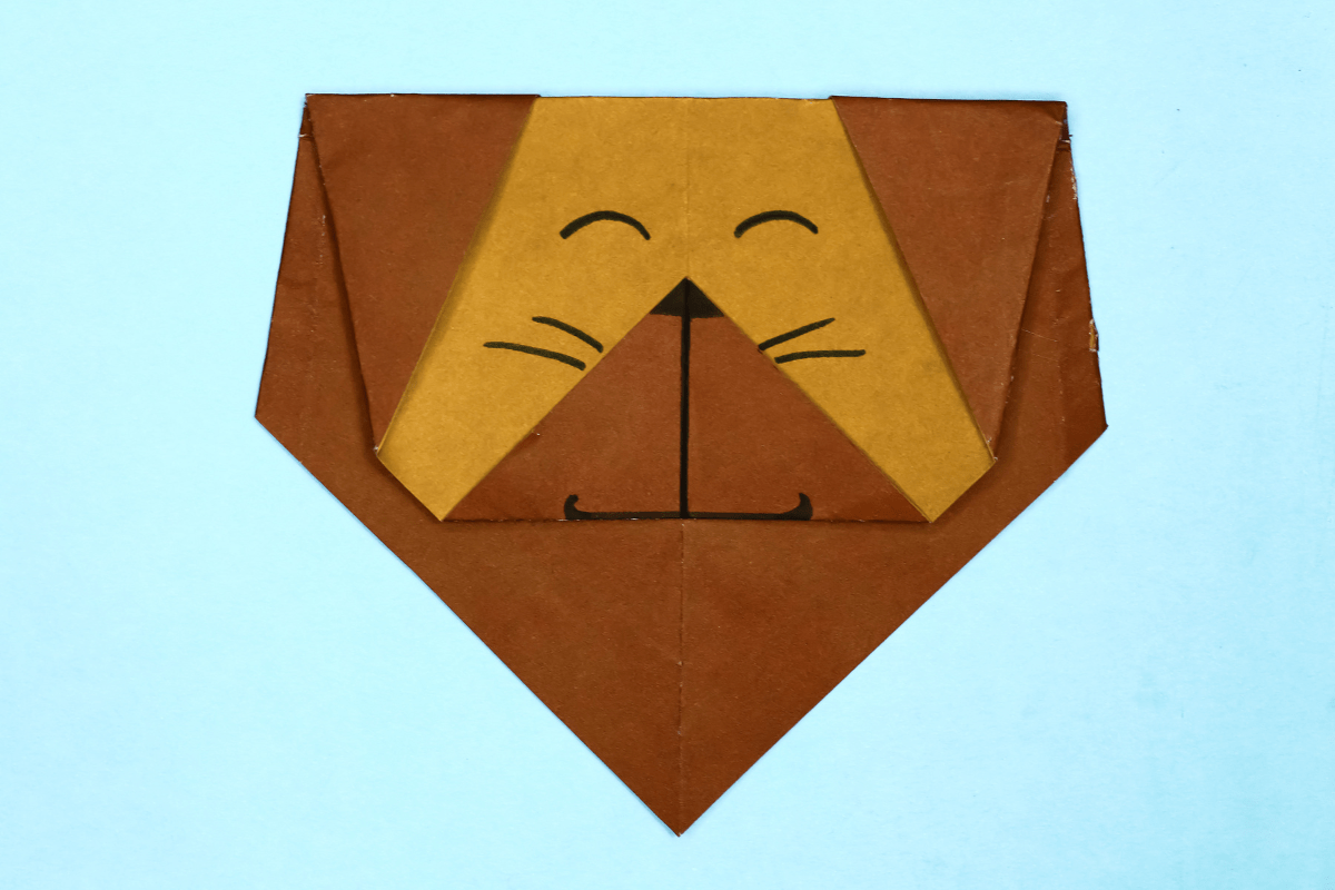 Easy Origami Lion Instructions