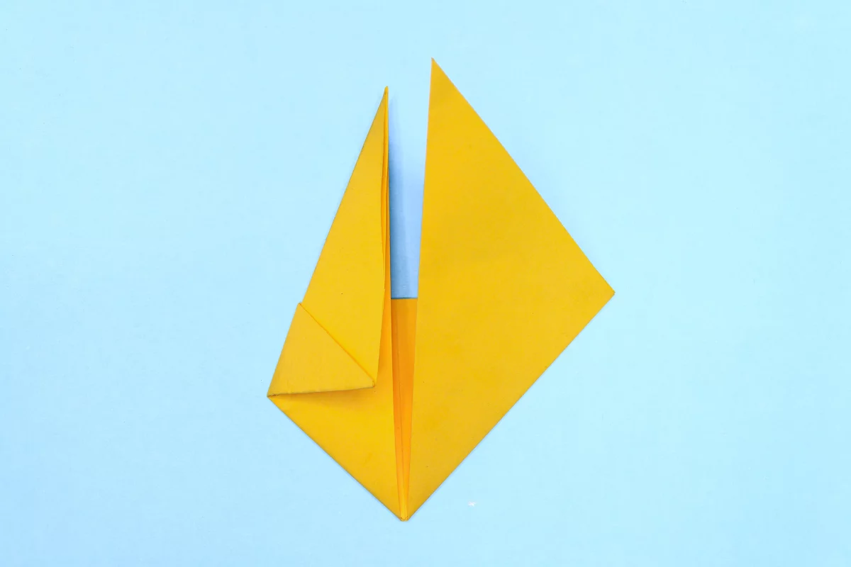 Origami pikachu step 09