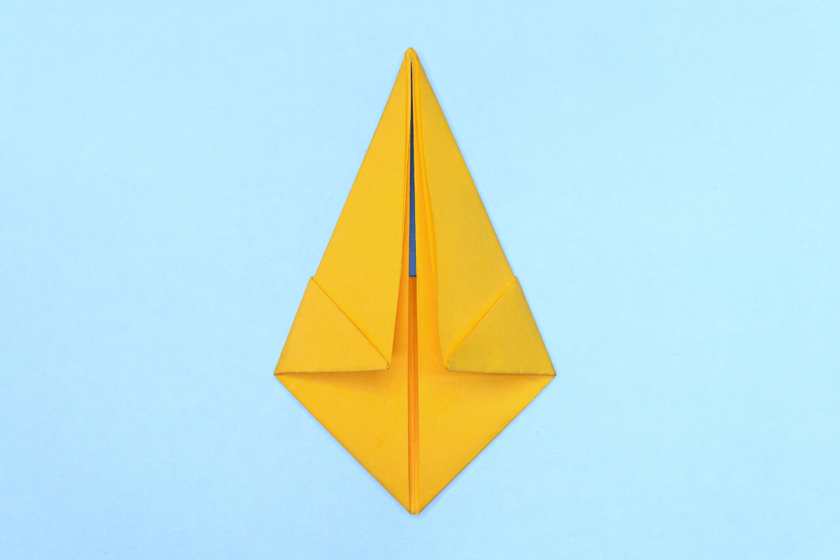 Origami pikachu step 10