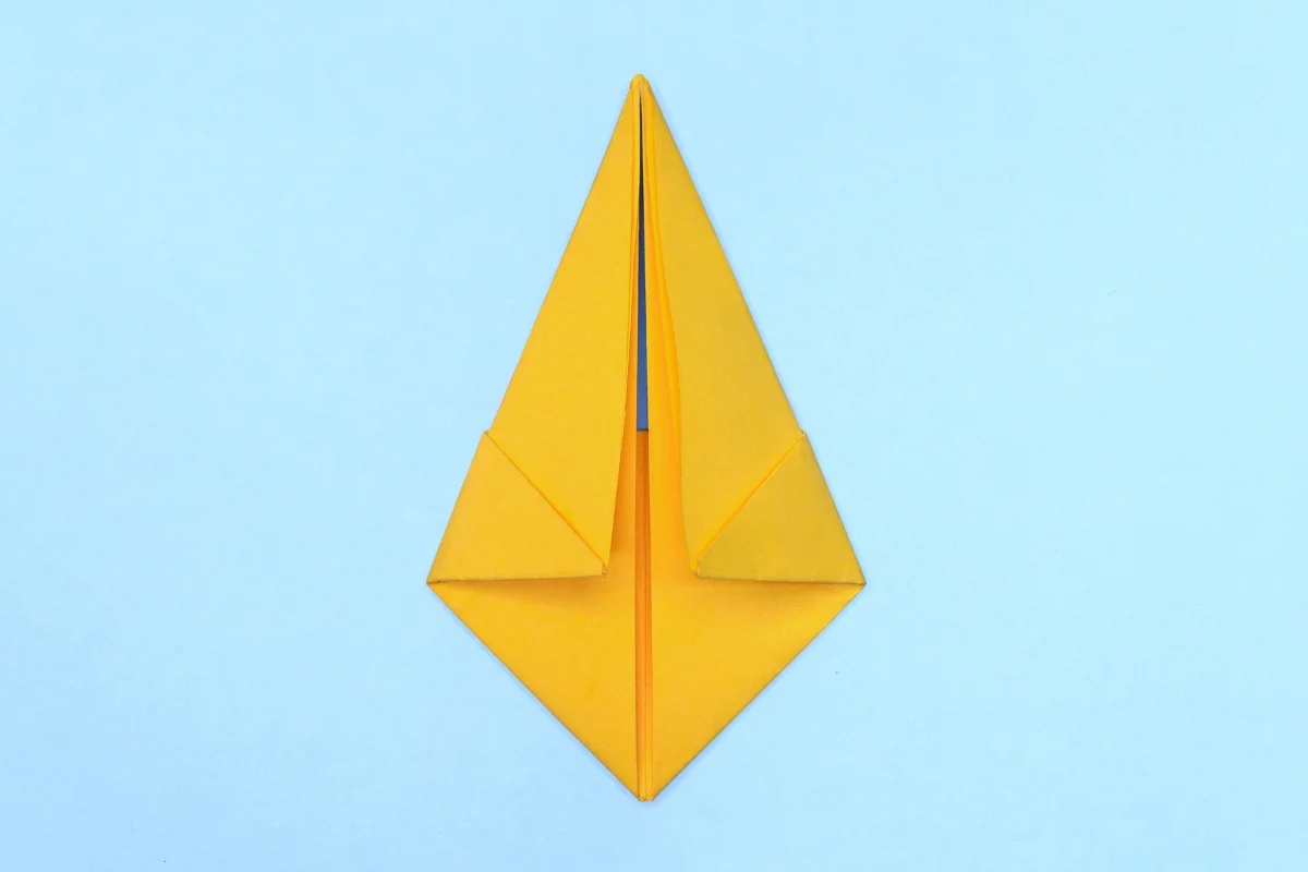 Origami pikachu step 10