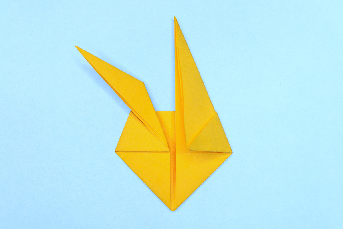 Origami pikachu step 11