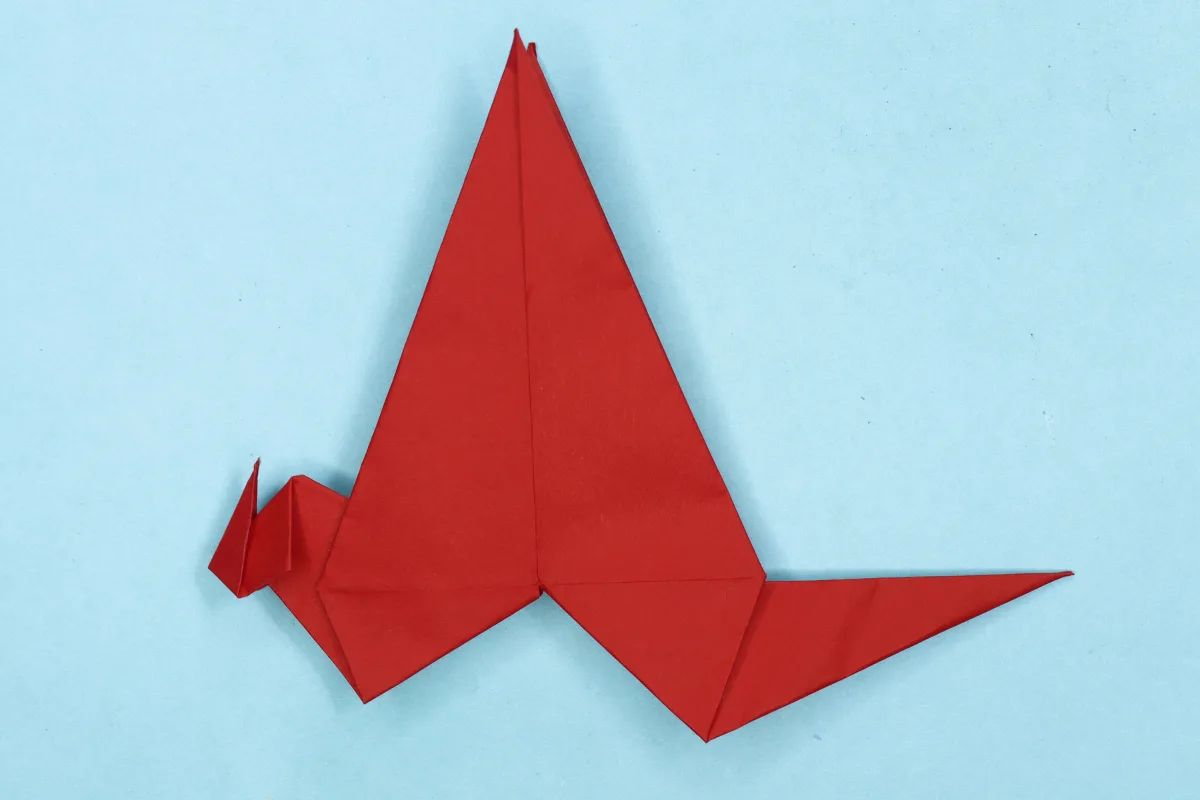 Origami Dragon step 39