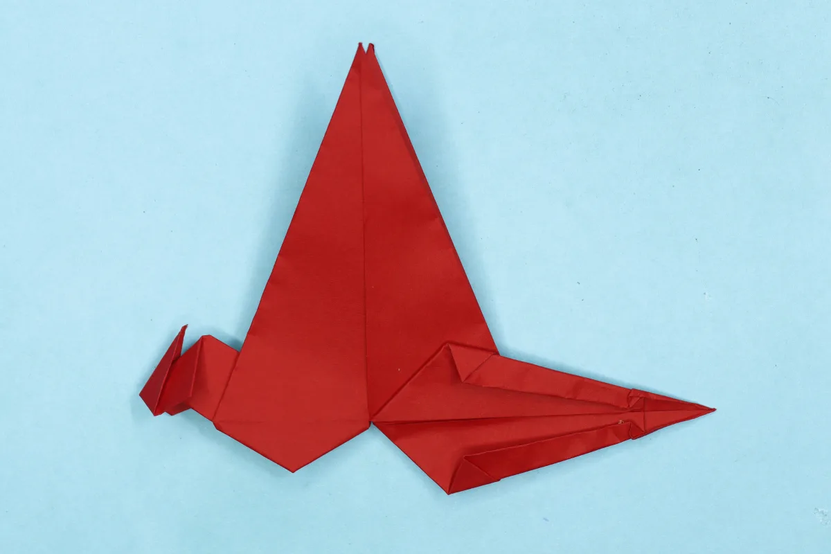 Origami Dragon step 46