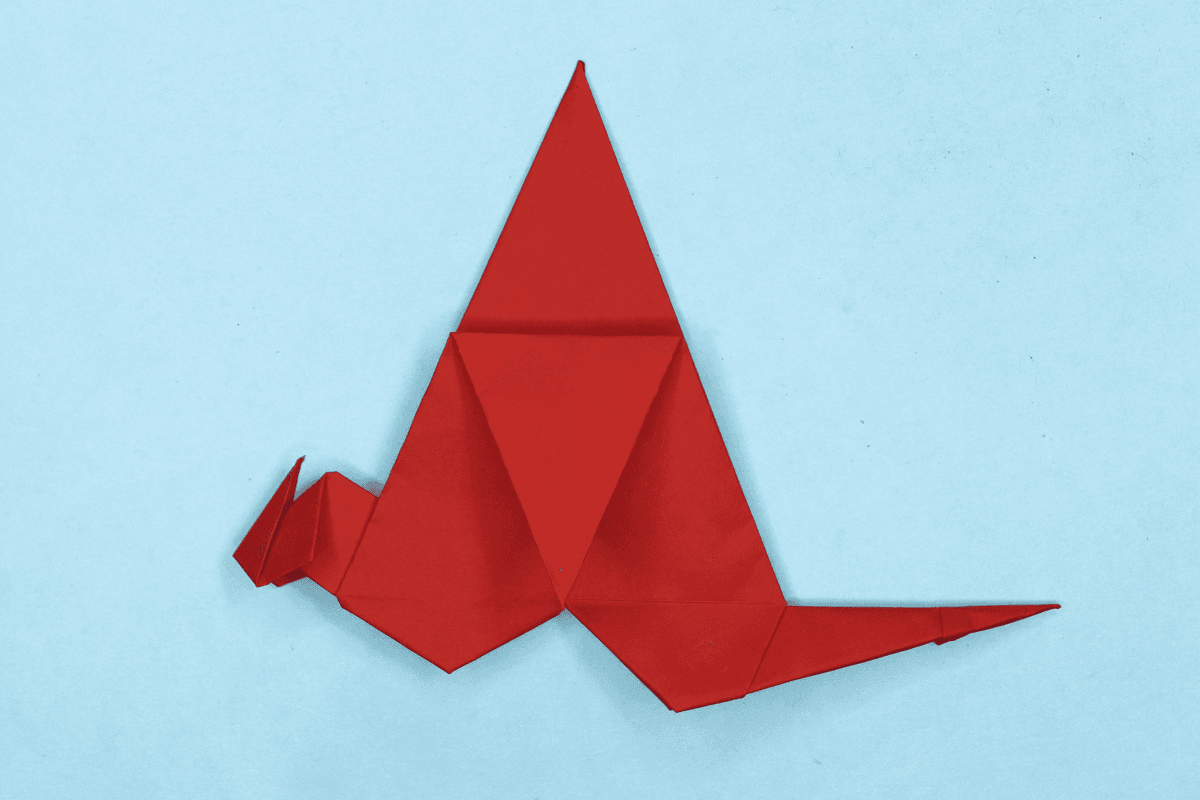 Origami Dragon step 48