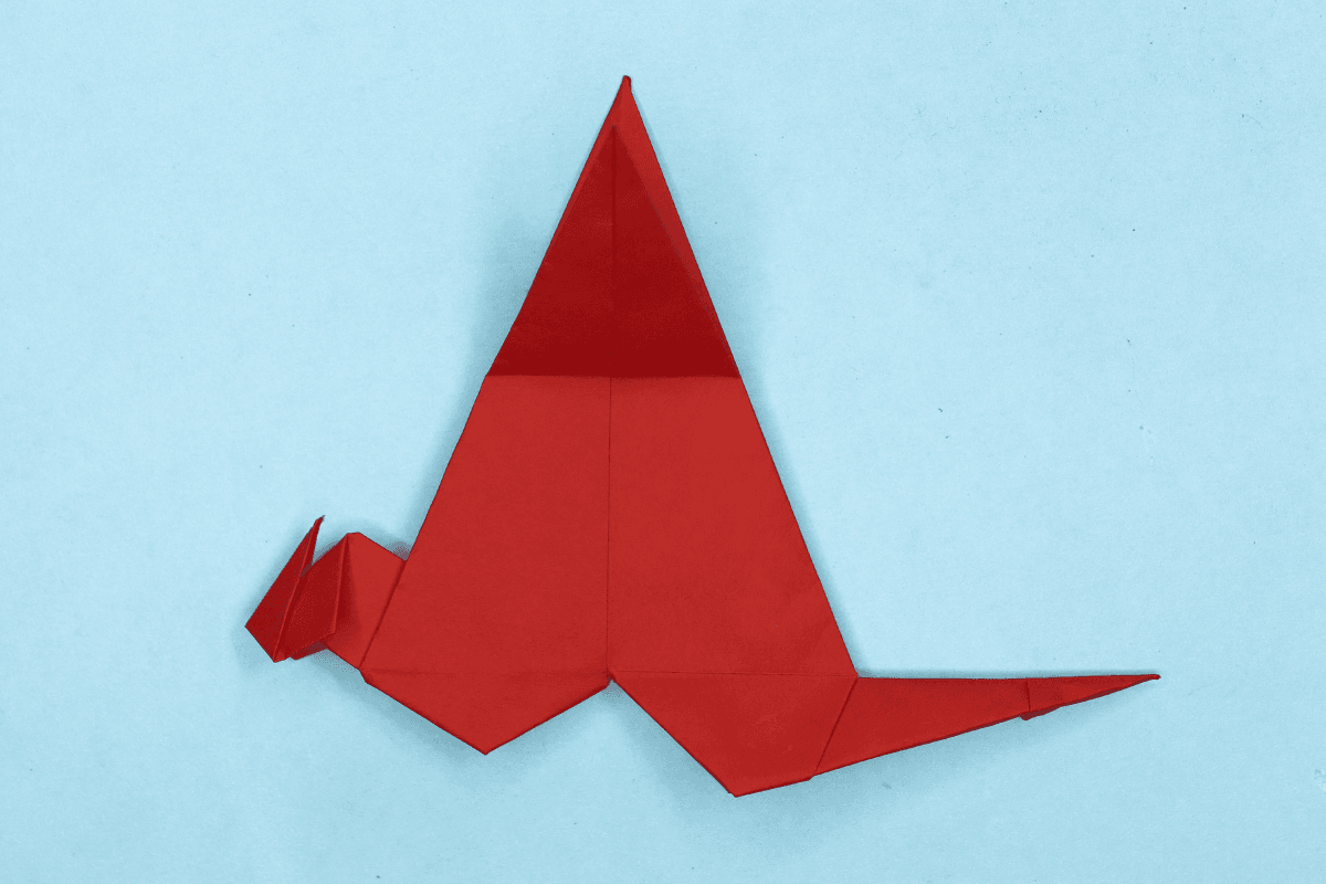 Origami Dragon step 49