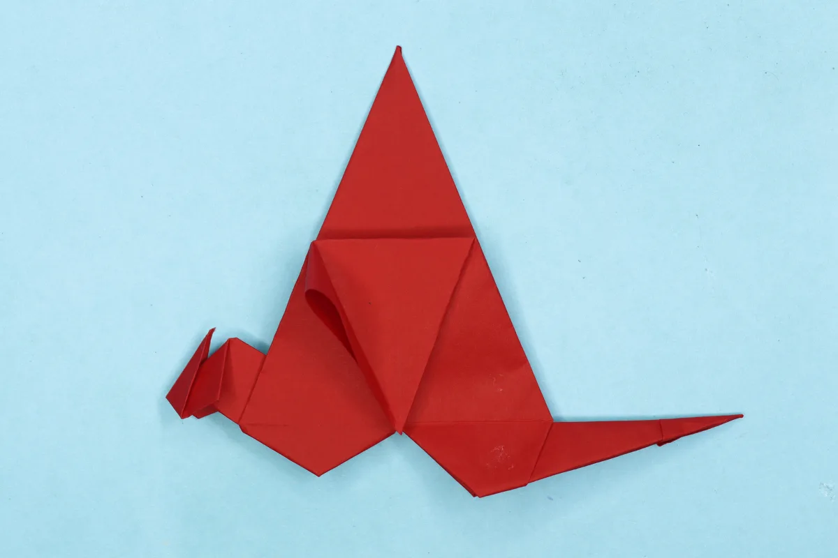 Origami Dragon step 51