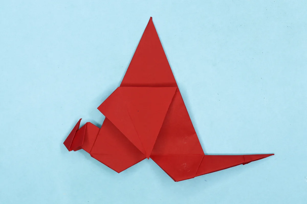 Origami Dragon step 52