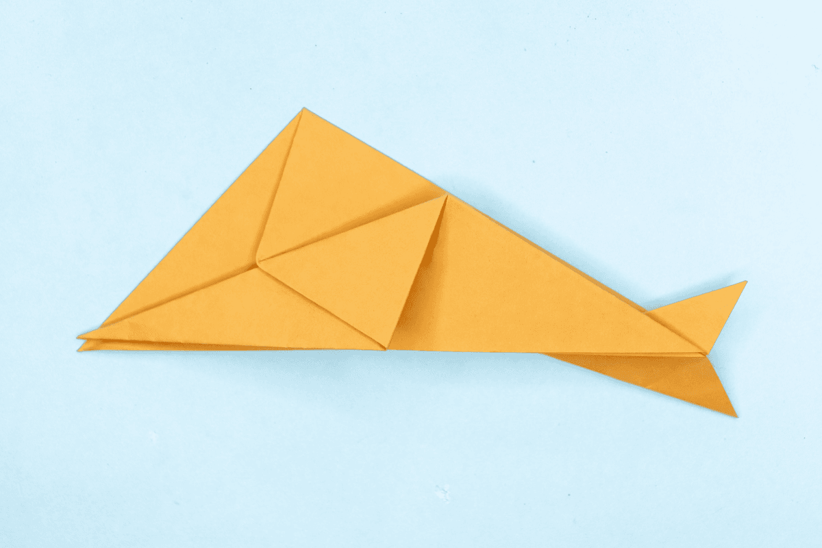 Origami Fish step 15