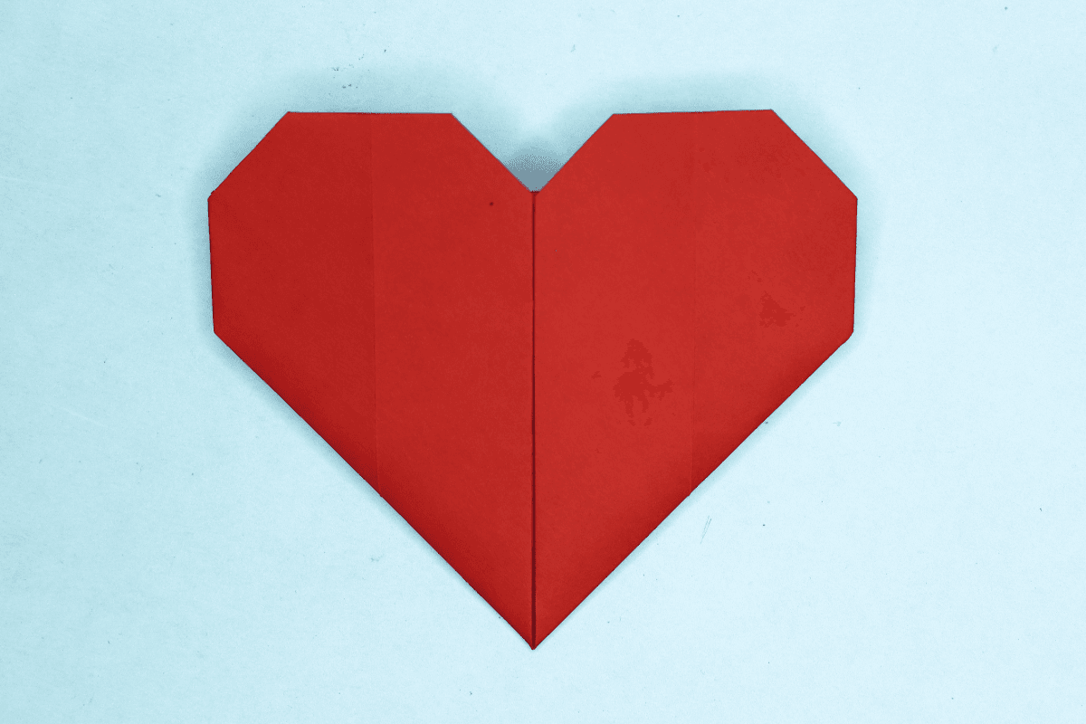 How to Make an Origami Heart