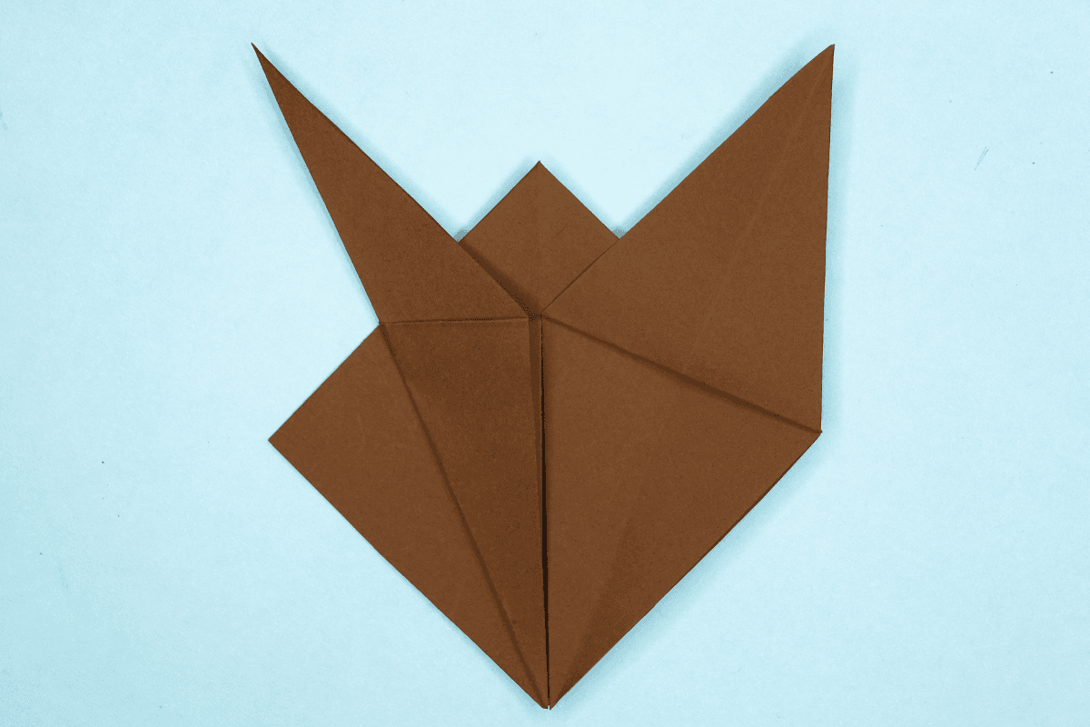 Origami Horse step 16