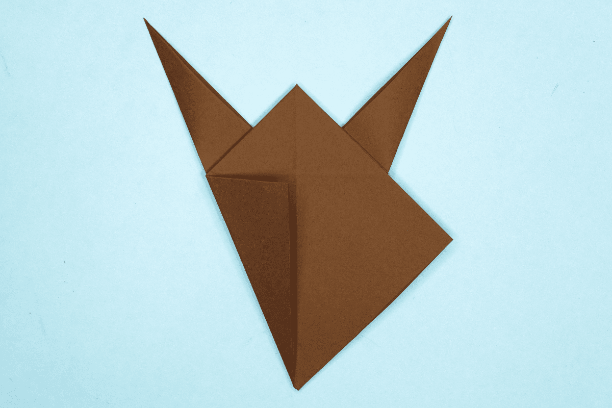 Origami Horse step 19